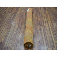 Load image into Gallery viewer, 3&#39;3&quot;x4&#39;10&quot; Brown Colorful Afghan Baluch All Over Design Hand Knotted Pure Wool Oriental Rug FWR319062