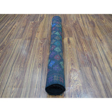 Load image into Gallery viewer, 3&#39;5&quot;x5&#39; Colorful Afghan Baluch All Over Design Hand Knotted Pure Wool Oriental Rug FWR319746