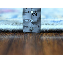 Load image into Gallery viewer, 3&#39;3&quot;x5&#39; Colorful Gray Fusion Kazak Pure Wool Geometric Design Hand Knotted Oriental Rug FWR321240