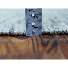 Load image into Gallery viewer, 3&#39;1&quot;x14&#39; Gray Shades Flat Weave Kilim Pure Wool Hand Woven Runner Oriental Rug FWR322914