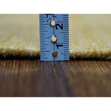 Load image into Gallery viewer, 2&#39;4&quot;x6&#39;5&quot; Gold Shades Flat Weave Kilim Pure Wool Hand Woven Runner Oriental Rug FWR323118