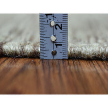 Load image into Gallery viewer, 2&#39;4&quot;x6&#39;3&quot; Gray Green Reversible Kilim Pure Wool Hand Woven Runner Oriental Rug FWR323172