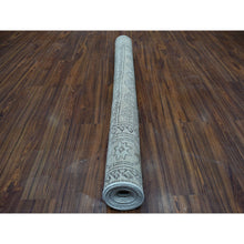 Load image into Gallery viewer, 5&#39;2&quot;x9&#39;1&quot; Vintage And Worn Down Distressed Colors Persian Qashqai Distressed Hand Knotted Bohemian Rug FWR324276