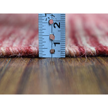 Load image into Gallery viewer, 5&#39;1&quot;x6&#39;7&quot; Sunset Shades Reversible Kilim Pure Wool Hand Woven Oriental Rug FWR325338