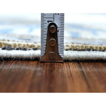 Load image into Gallery viewer, 2&#39;8&quot;x9&#39;1&quot; Ivory Hand Knotted Vintage Look Kazak Pure Wool Tribal Design Runner Oriental Rug FWR327738