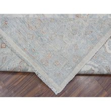 Load image into Gallery viewer, 8&#39;x9&#39;9&quot; White Wash Peshawar Hand Knotted Natural Wool Oriental Rug FWR329718