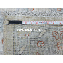Load image into Gallery viewer, 8&#39;x9&#39;9&quot; White Wash Peshawar Hand Knotted Natural Wool Oriental Rug FWR329718