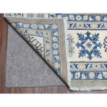 Load image into Gallery viewer, 9&#39;8&quot;x13&#39;9&quot; Gray Vintage Look Kazak All Over Design Natural Wool Hand Knotted Oriental Rug FWR335808