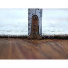 Load image into Gallery viewer, 2&#39;10&quot;x17&#39;3&quot; Hand Knotted Gray Angora Oushak With Soft &amp; Supple Wool Oriental XL Runner Rug FWR336720