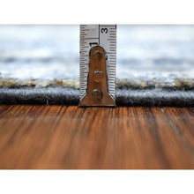 Load image into Gallery viewer, 2&#39;7&quot;x9&#39;8&quot; Gray Super Kazak With Shawl Design Organic Wool Hand Knotted Runner Rug FWR339120