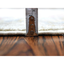 Load image into Gallery viewer, 2&#39;8&quot;x14&#39;1&quot; Gray Angora Oushak, Soft To The Touch Wool Pile Hand Knotted Oriental XL Runner Rug FWR339396