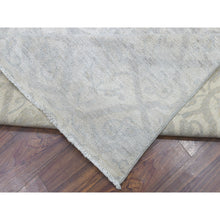 Load image into Gallery viewer, 8&#39;x9&#39;9&quot; Ivory White Wash Peshawar Natural Wool Hand Knotted Oriental Rug FWR340392