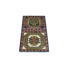 Load image into Gallery viewer, 1&#39;10&quot;x3&#39; Red Afghan Ersari Tribal Design Hand Knotted Organic Wool Oriental Rug FWR340584