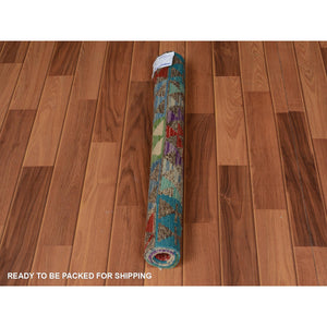 2'7"x4'1" Colorful Reversible Flat weave Afghan Kilim Pure Wool Hand Woven Oriental Rug FWR345060