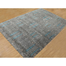 Load image into Gallery viewer, 12&#39;x17&#39;9&quot; Oversized Cypress Tree Design Silk with Textured Wool Hand Knotted Oriental Rug FWR348852