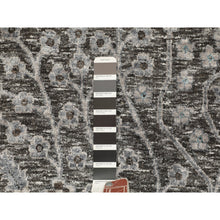 Load image into Gallery viewer, 12&#39;x17&#39;9&quot; Oversized Cypress Tree Design Silk with Textured Wool Hand Knotted Oriental Rug FWR348852