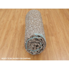 Load image into Gallery viewer, 12&#39;x17&#39;9&quot; Oversized Cypress Tree Design Silk with Textured Wool Hand Knotted Oriental Rug FWR348852