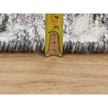 Load image into Gallery viewer, 10&#39;x10&#39; Square Cypress Tree Design Silk with Textured Wool Hand Knotted Oriental Rug FWR348960