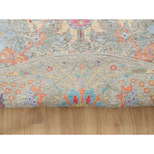Load image into Gallery viewer, Round Oriental Rug, Carpets, Handmade, Montana USA.
