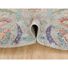 Load image into Gallery viewer, Round Oriental Rug, Carpets, Handmade, Montana USA.