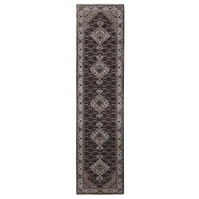 Load image into Gallery viewer, Black Oriental Rug, Carpets, Handmade, Montana USA.