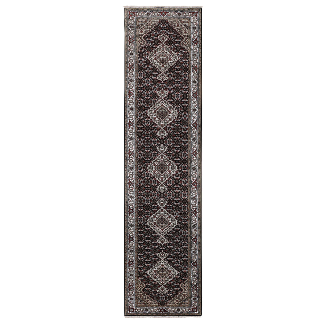 Black Oriental Rug, Carpets, Handmade, Montana USA.