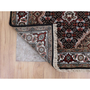 Black Oriental Rug, Carpets, Handmade, Montana USA.