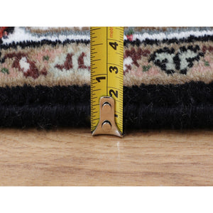 Black Oriental Rug, Carpets, Handmade, Montana USA.