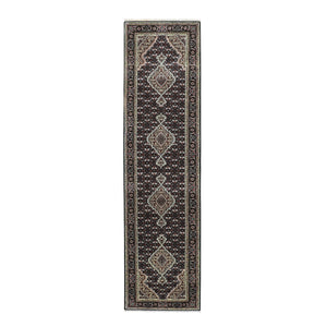Black Oriental Rug, Carpets, Handmade, Montana USA.