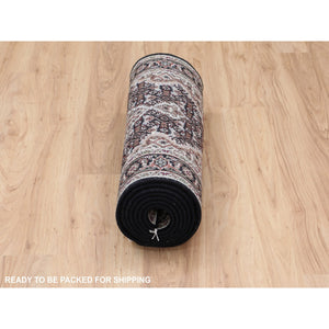 Black Oriental Rug, Carpets, Handmade, Montana USA.