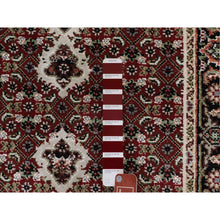 Load image into Gallery viewer, 2&#39;8&quot;x10&#39;2&quot; Red Tabriz Mahi Fish Design Wool Hand Knotted Runner Oriental Rug FWR349920