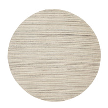 Load image into Gallery viewer, 8&#39;x8&#39; Beige Hand Loomed Organic Wool Modern Oriental Rug FWR350100