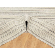 Load image into Gallery viewer, 6&#39;x9&#39; Beige Hand Loomed Organic Wool Modern Oriental Rug FWR350106