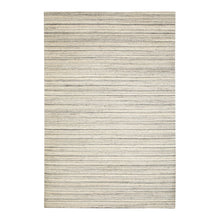 Load image into Gallery viewer, 6&#39;x9&#39; Beige Hand Loomed Natural Wool Plain Modern Oriental Rug FWR350220