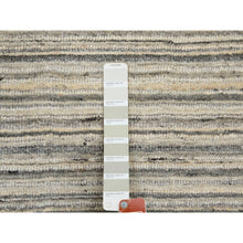 Load image into Gallery viewer, 10&#39;2&quot;x10&#39;2&quot; Round Beige Hand Loomed Natural Wool Plain Modern Oriental Rug FWR350268