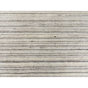 10'2"x10'2" Round Beige Hand Loomed Natural Wool Plain Modern Oriental Rug FWR350268