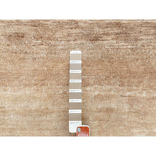 Load image into Gallery viewer, 3&#39;x5&#39; Earth Tone Colors Abstract Design Wool And Silk Hand Knotted Modern Oriental Rug FWR350808