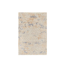 Load image into Gallery viewer, 2&#39;x3&#39;1&quot; Gray Mosaic Design Wool and Pure Silk Hand Knotted Modern Oriental Rug FWR351816