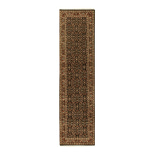 Load image into Gallery viewer, Navy Oriental Rug, Carpets, Handmade, Montana USA.