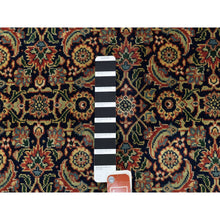 Load image into Gallery viewer, Navy Oriental Rug, Carpets, Handmade, Montana USA.