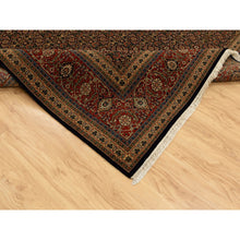 Load image into Gallery viewer, 9&#39;5&quot;x16&#39;1&quot; Herati Fish Design Gallery Size Long and Narrow 250 KPSI Hand Knotted Dense Weave Wool Oriental Rug FWR351888