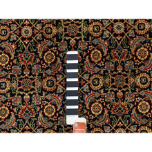 Load image into Gallery viewer, 9&#39;5&quot;x16&#39;1&quot; Herati Fish Design Gallery Size Long and Narrow 250 KPSI Hand Knotted Dense Weave Wool Oriental Rug FWR351888