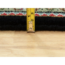 Load image into Gallery viewer, Black Oriental Rug, Carpets, Handmade, Montana USA.