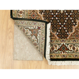Black Oriental Rug, Carpets, Handmade, Montana USA.