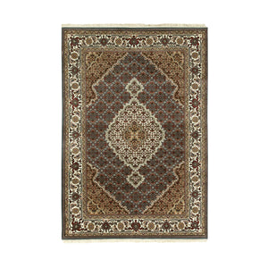 Black Oriental Rug, Carpets, Handmade, Montana USA.
