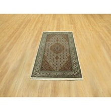 Load image into Gallery viewer, 3&#39;x5&#39;4&quot; Ivory Hand Knotted Fish Design Tabriz Mahi Wool Oriental Rug FWR352980