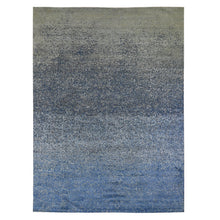 Load image into Gallery viewer, 9&#39;x12&#39; Pure Silk and Wool Dissipating Design Hand Knotted Oriental Rug FWR354042