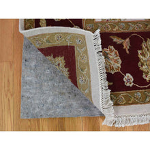 Load image into Gallery viewer, 8&#39;x10&#39; Hand Knotted Half Wool And Half Silk Rajasthan Thick And Plush Oriental Rug FWR354054