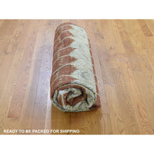 Load image into Gallery viewer, 6&#39;x9&#39; Ikat Uzbek Design Pure Wool Hand Knotted Oriental Rug FWR354660