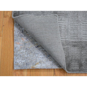 2'x3' Bamboo Silk Modern Tone on Tone Hand Loomed Oriental Rug FWR354810